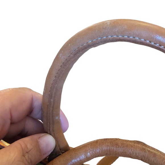 Unisa Canvas Bright Striped Bag - Picture 3 of 13